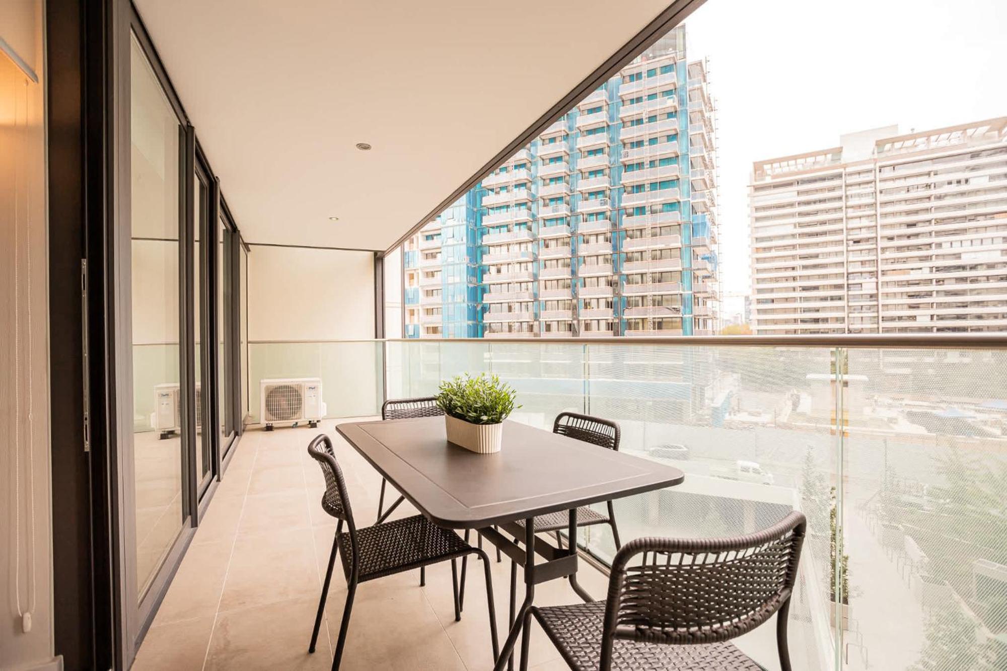 Apartamento Lujo Y Espacio En El Corazon Del Parque Araucano Santiago
